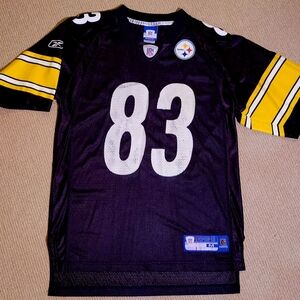Reebok Black Mesh Steelers Jersey